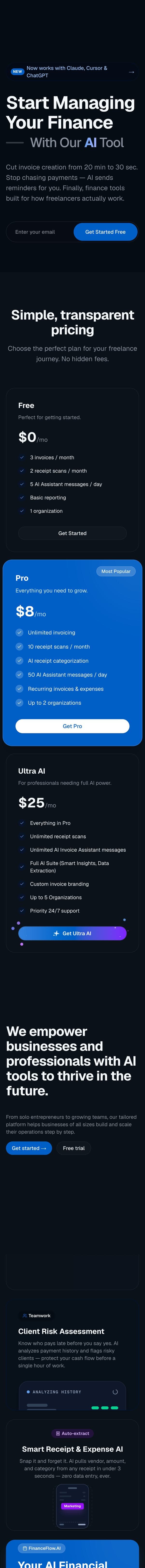 Finance Flow — mobile