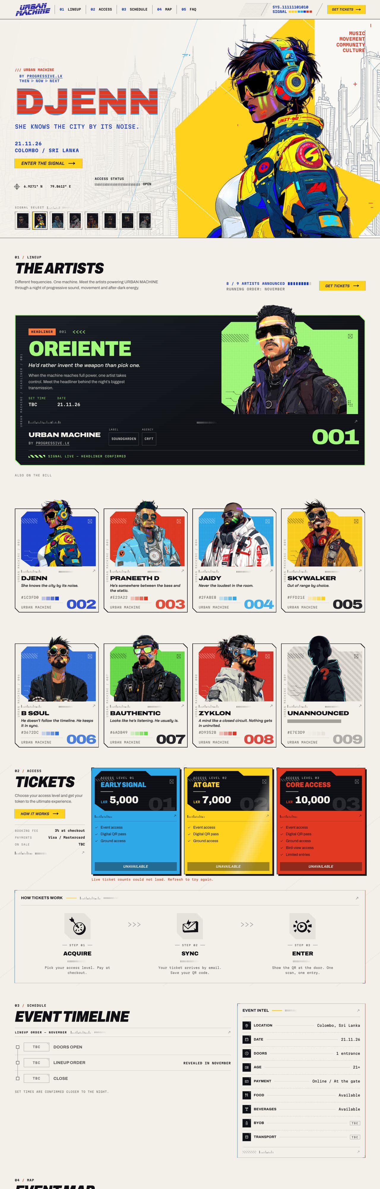 Urban Machine — full page