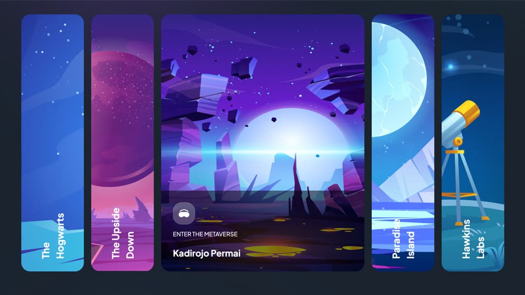 Metaversus Landing Page